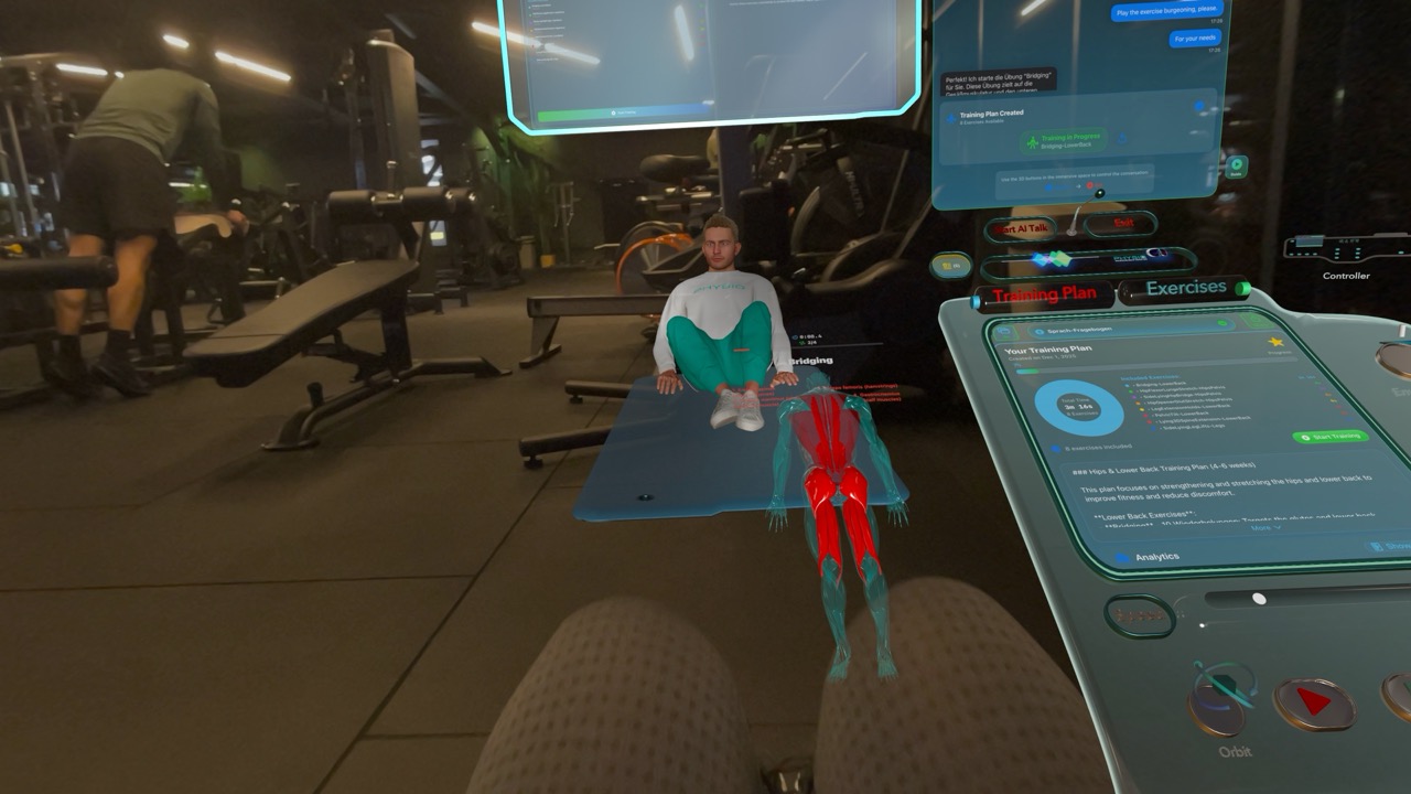 Hands-free Training